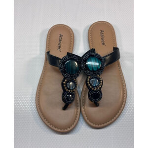 Brand New Ataiwee Women's Flip Flops Size 7 (0428)